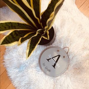 Monogram Custom Wood Wall Plaque